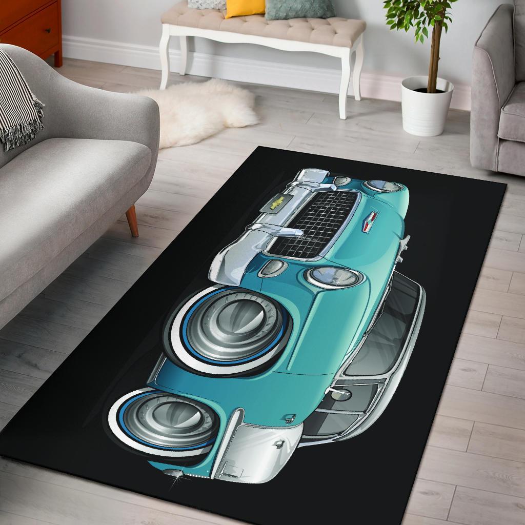 Chevrolet Car Area Rectangle Rug