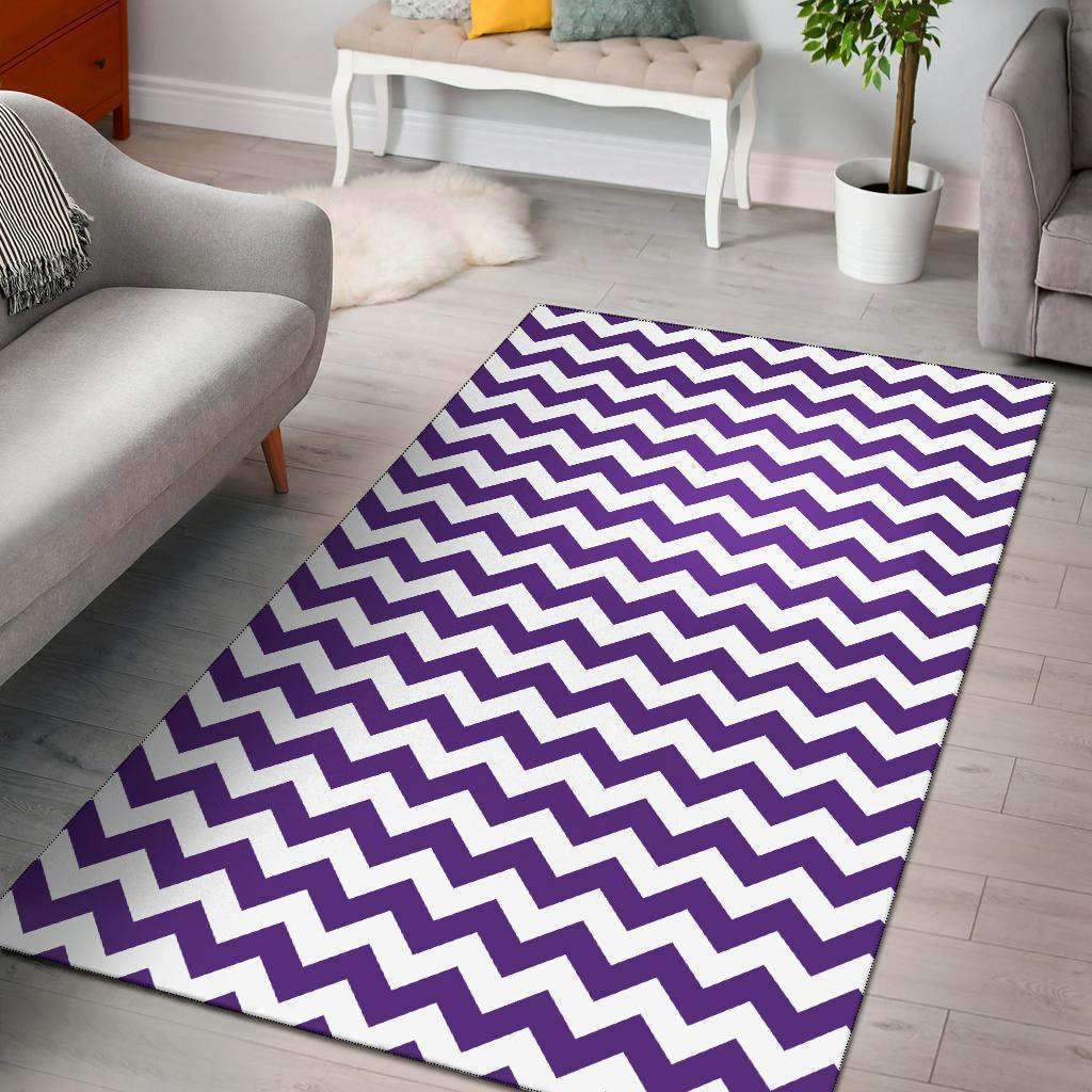 Chevron Purple Limited Edition Rectangle Rug