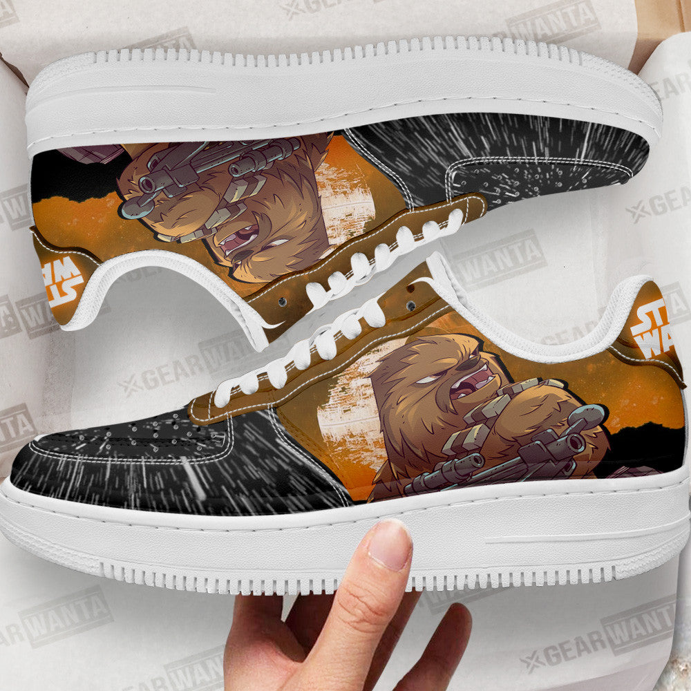 Chewbacca Air Sneakers Custom Star Wars Shoes