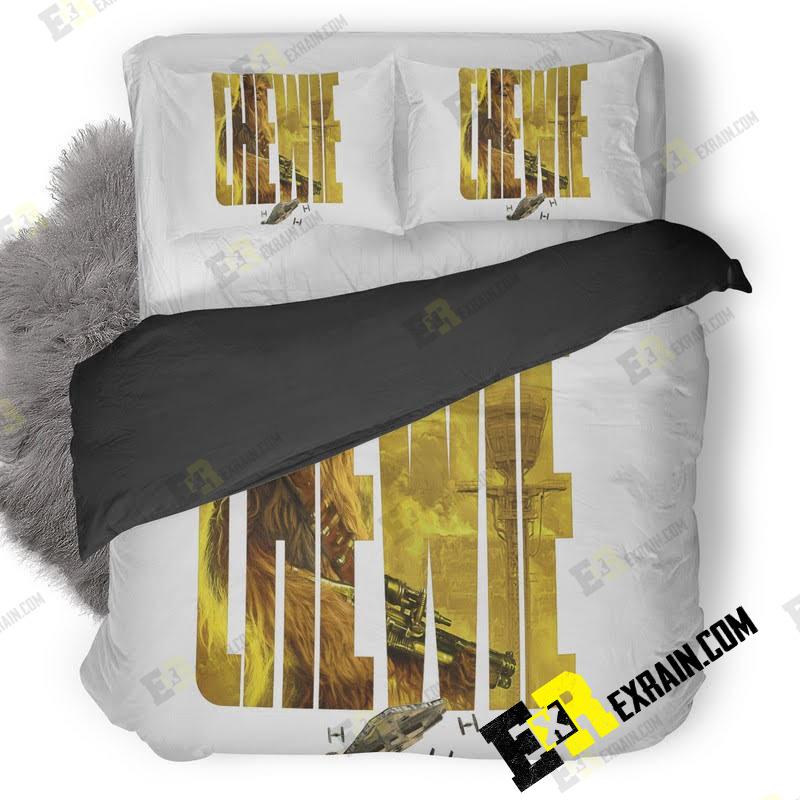 Chewie Solo A Star Wars Story 5K Wn 3D Customized Duvet Cover Bedding Set