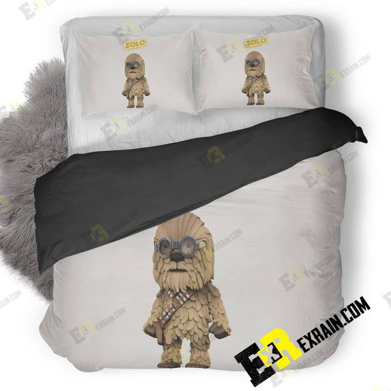 Chewie Solo A Star Wars Story Art Lw 3D Customized Duvet Cover Bedding Set