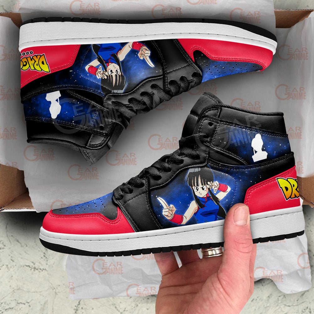 Chi Chi JD1s Sneakers Dragon Ball Anime Shoes Mix Galaxy, Air Jordan Hightop