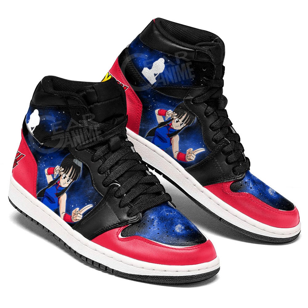 Chi Chi JD1s Sneakers Dragon Ball Anime Shoes Mix Galaxy, Air Jordan Hightop