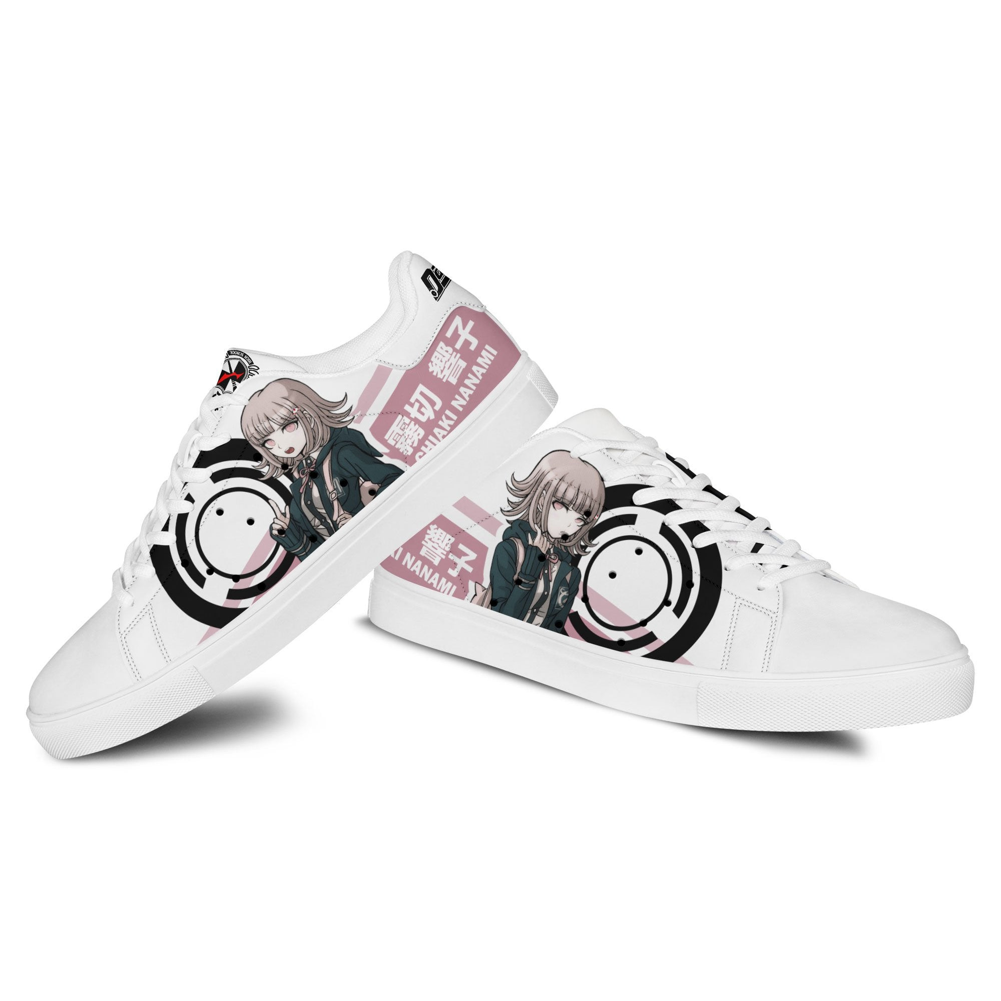 Chiaki Nanami Skate Sneakers Custom Anime Danganronpa Shoes