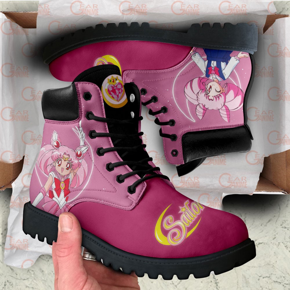 Chibiusa Boots Sailor Anime Custom Shoes For Fans