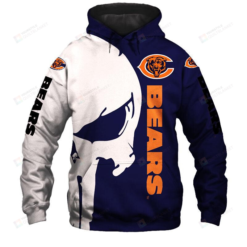 Chicago Bears 3D All Over Print Hoodie Hoodie