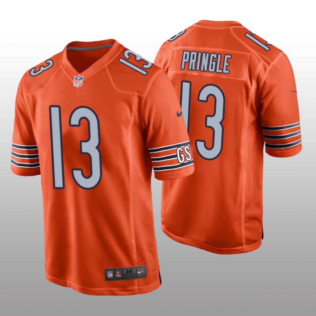 Chicago Bears Byron Pringle Orange Jersey Alternate Game - Men's