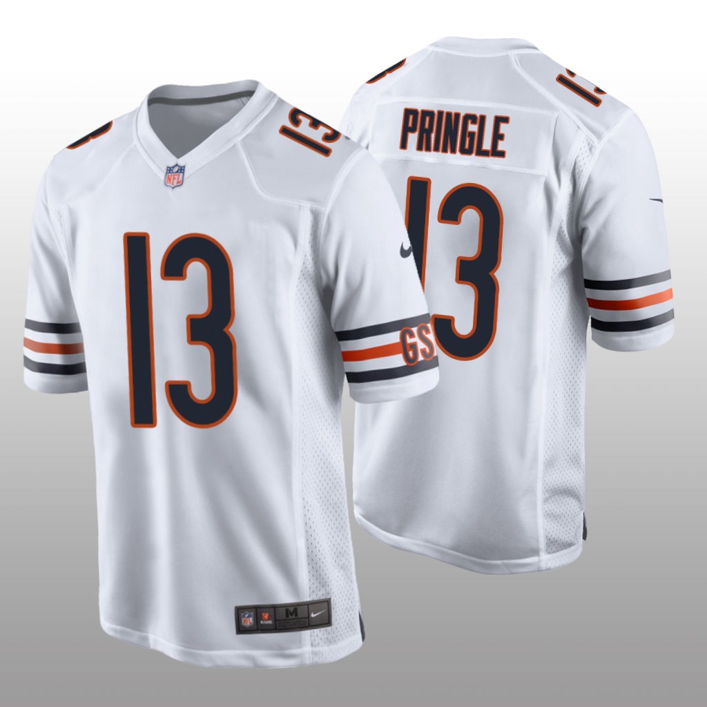 Chicago Bears Byron Pringle White Jersey Game - Men's