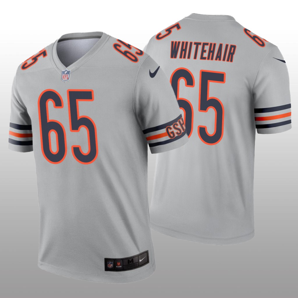 Chicago Bears Cody Whitehair Silver Jersey Inverted Legend - Men's