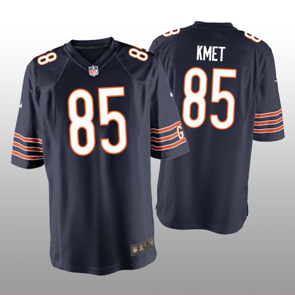 Chicago Bears Cole Kmet Navy Jersey Game - Men's