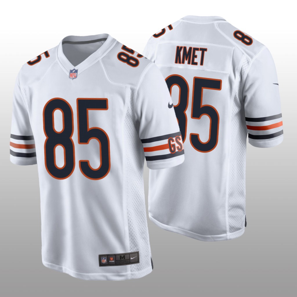 Chicago Bears Cole Kmet White Jersey Game - Men's