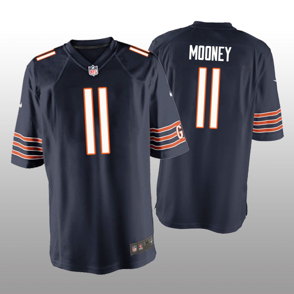Chicago Bears Darnell Mooney Navy Jersey Game - Men's