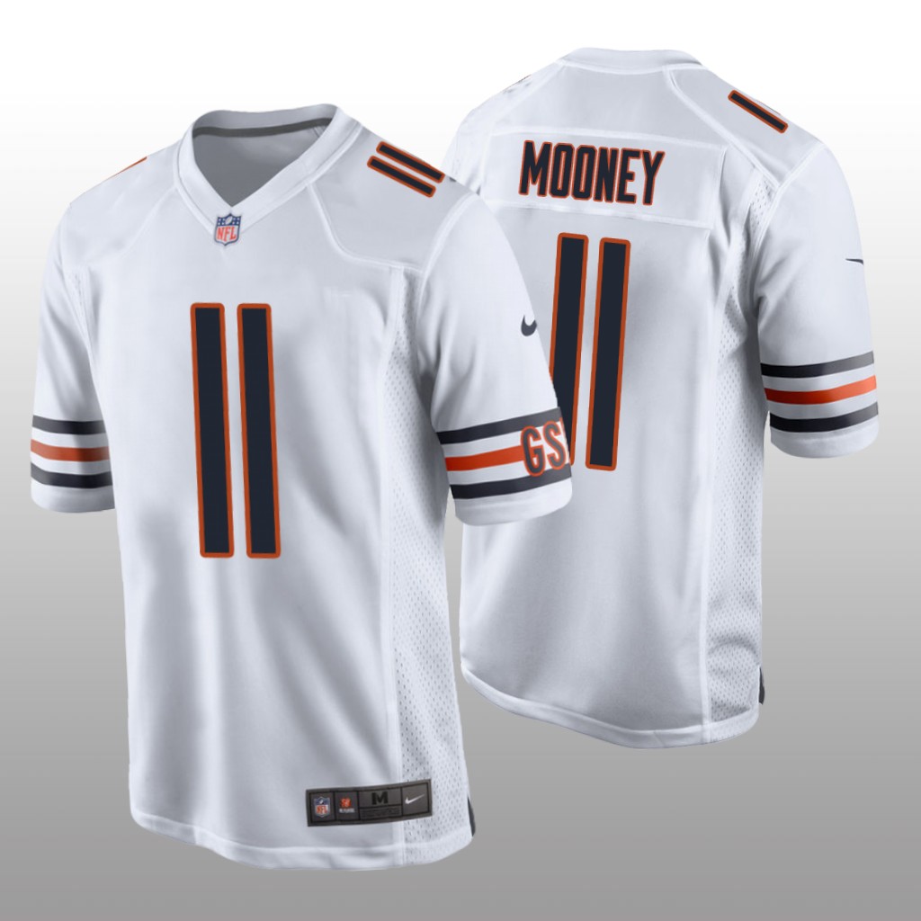 Chicago Bears Darnell Mooney White Jersey Game - Men's