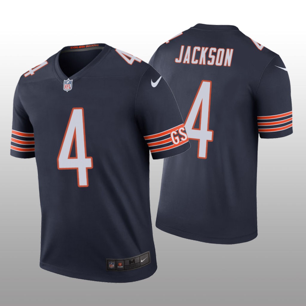 Chicago Bears Eddie Jackson Navy Jersey Color Rush Legend - Men's