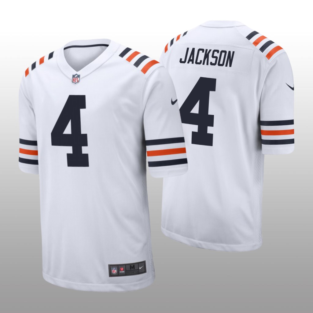 Chicago Bears Eddie Jackson White Jersey Alternate Game - Men's