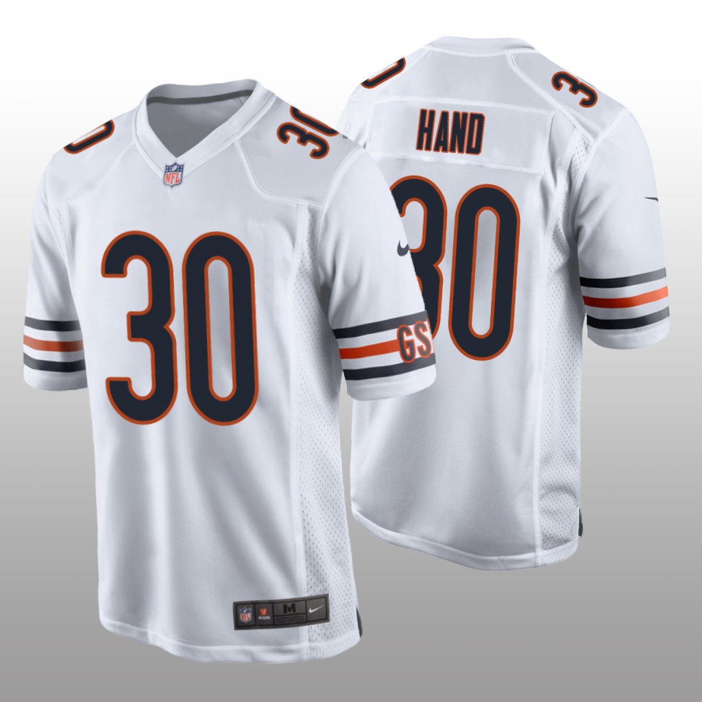Chicago Bears Harrison Hand White Jersey Game - Men's