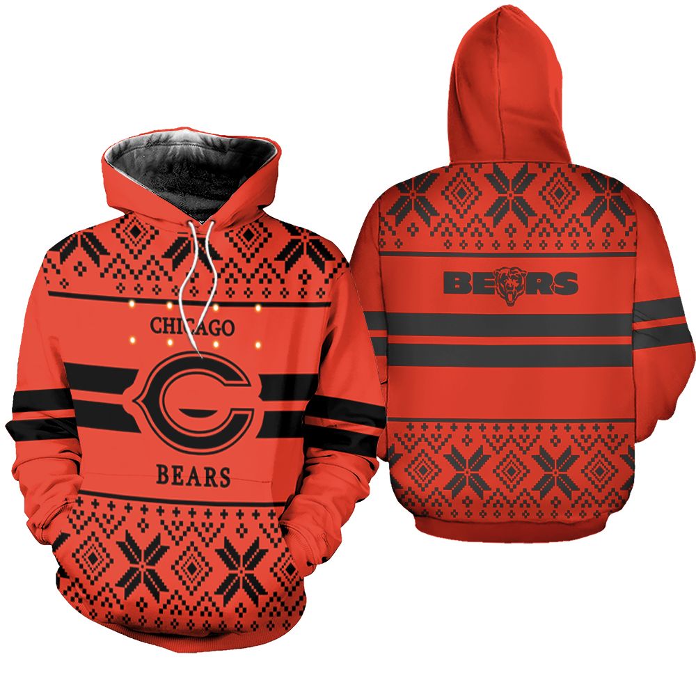 chicago bears light up Hoodie