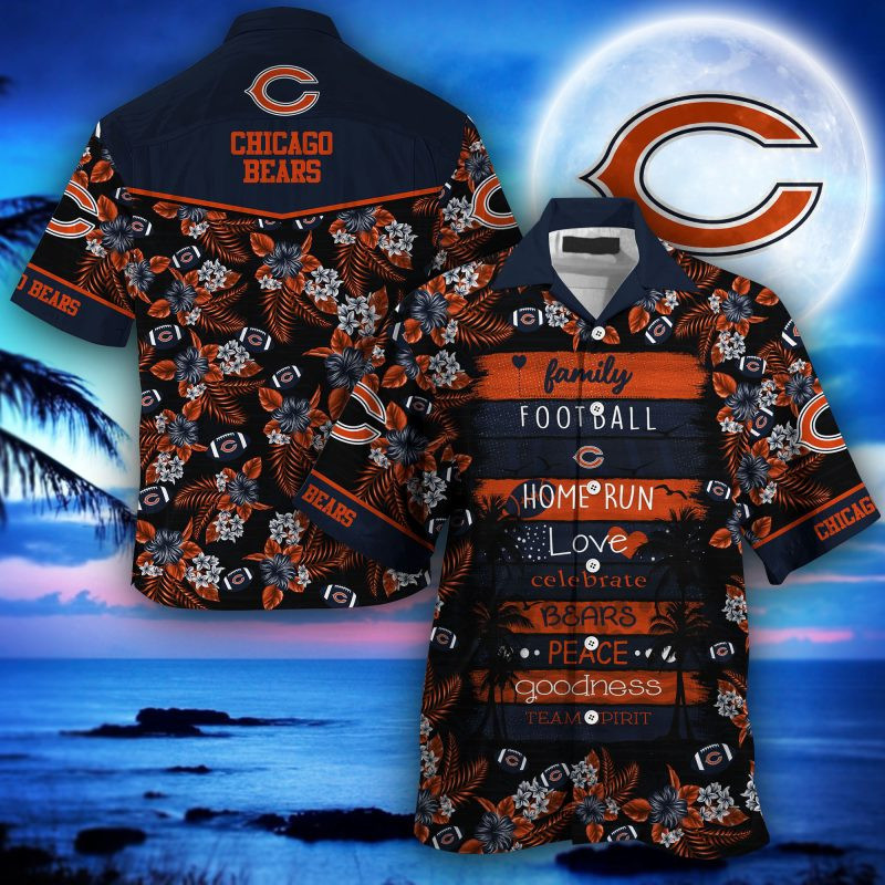 Chicago Bears NFL – Hawaii Shirt For This Season – Gift For Sport Lovers