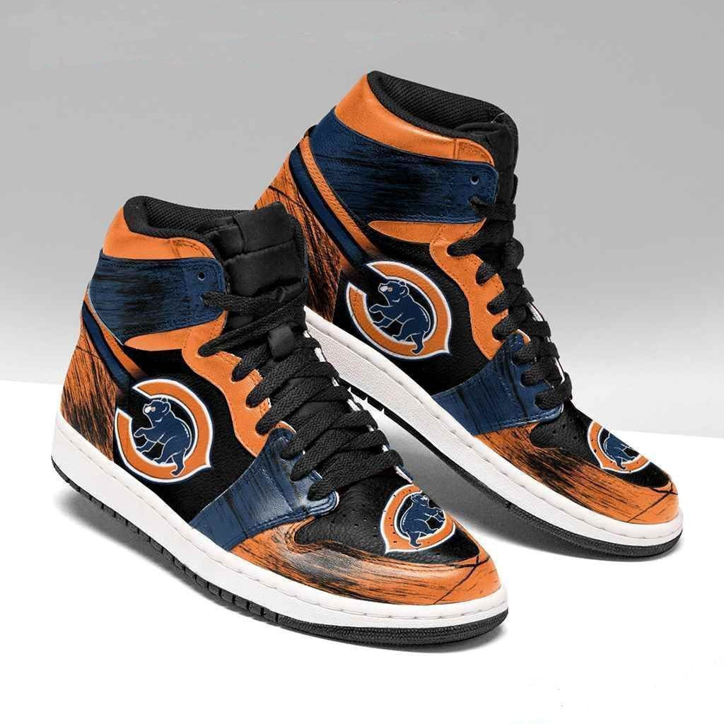 Chicago Bears Nfl Air Sneakers Sneakers Sport Sneakers High Top Air Jordan Sneaker, Air Jordan Hightop