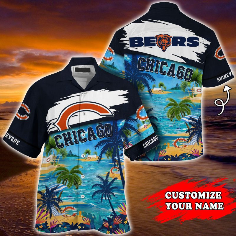 Chicago Bears NFL Customized Summer – Hawaii Shirt For This Season – Gift For Sport Lovers