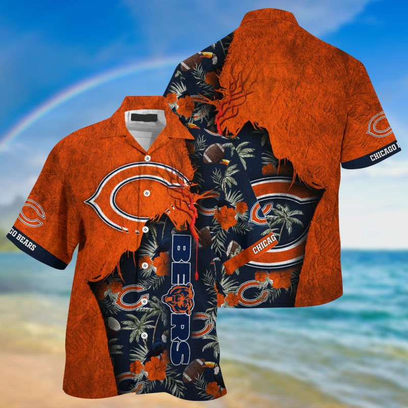 Chicago Bears NFL God – Hawaii Shirt For This Season – Gift For Sport Lovers