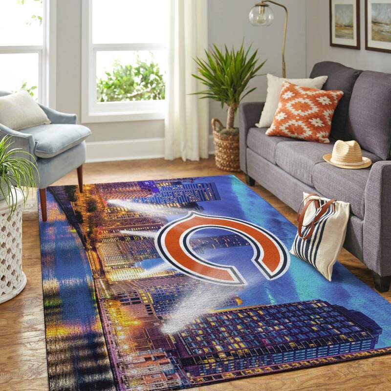 Chicago Bears Nfl Limited Edition Rectangle Rug