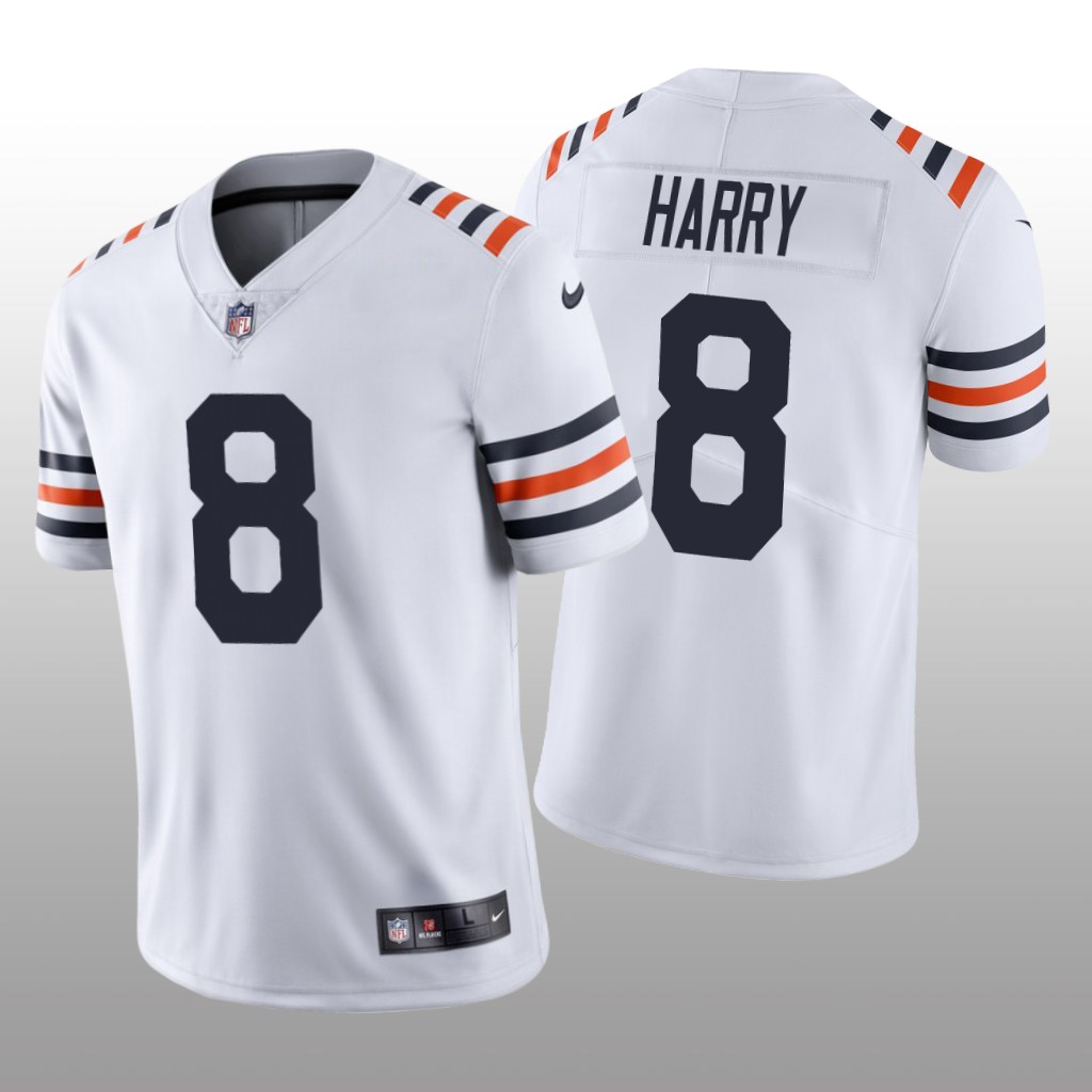 Chicago Bears N'Keal Harry White Jersey Vapor Limited - Men's