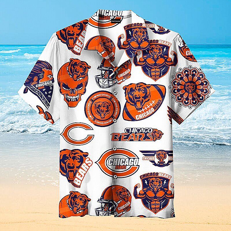 Chicago Bears Print Rugby NFL – Premium Hawaiian Shirt – Gift For Sports Lovers