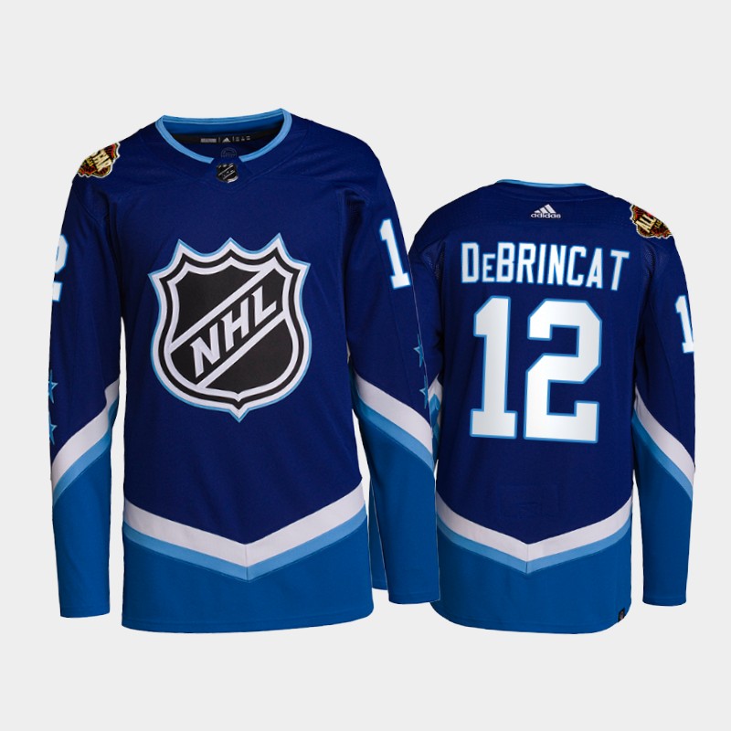 Chicago Blackhawks Alex DeBrincat 2022 NHL All-Star Jersey Blue Primegreen Uniform