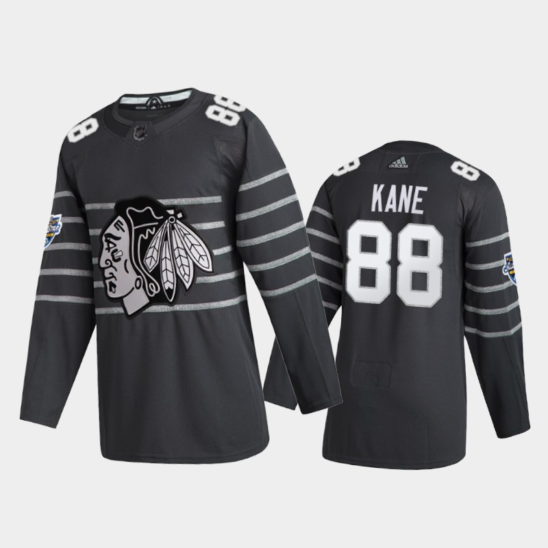 Chicago Blackhawks Patrick Kane #88 2020 NHL All-Star Game Gray Jersey