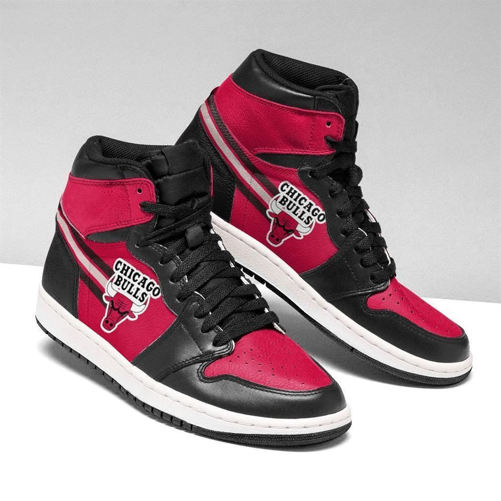 Chicago Bulls NBA Fashion Sneakers Basketball Shoes Leather High Top Air Jordan Sneaker, Air Jordan Hightop