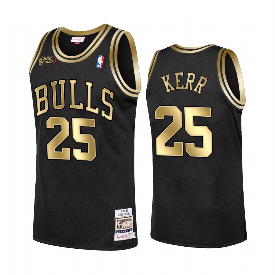 Chicago Bulls Steve Kerr #25 1998 Finals Jersey Men's