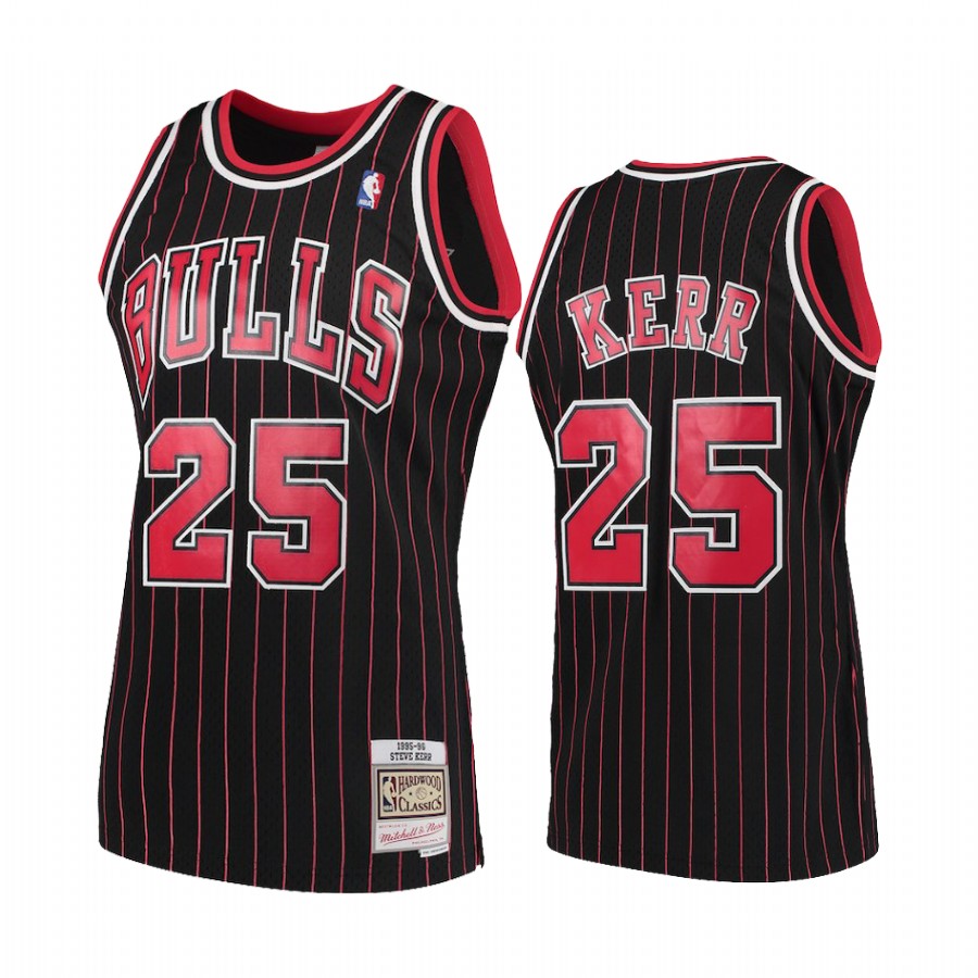 Chicago Bulls Steve Kerr Black Jersey