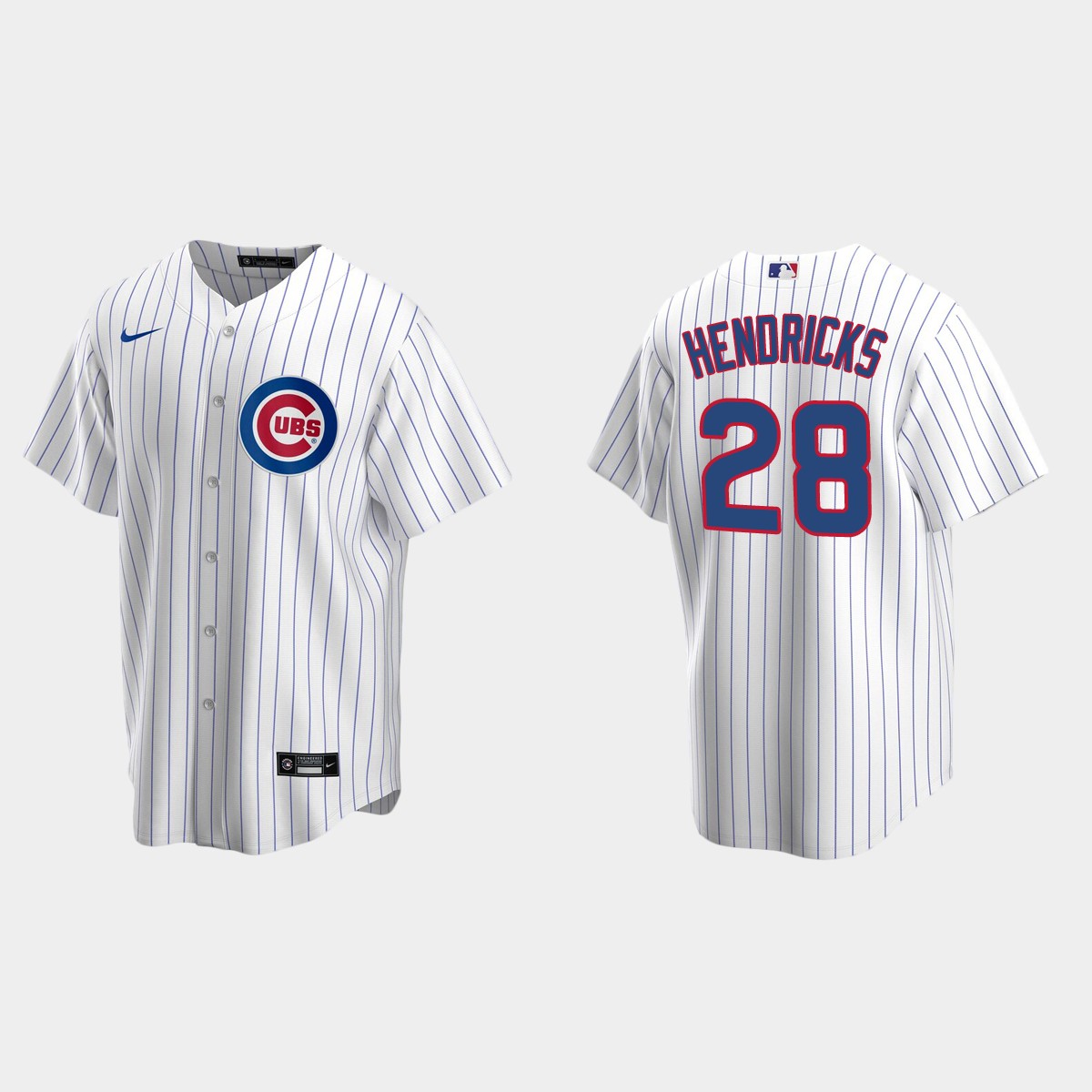 Chicago Cubs #28 Kyle Hendricks White Home Jersey