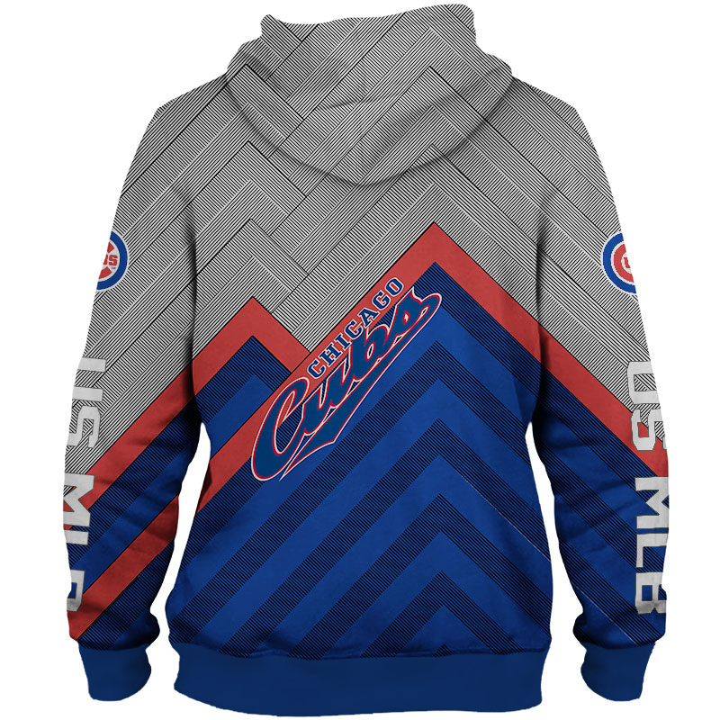 Chicago Cubs 3D Hoodie Gift For Fans Baseball For Fans MLB