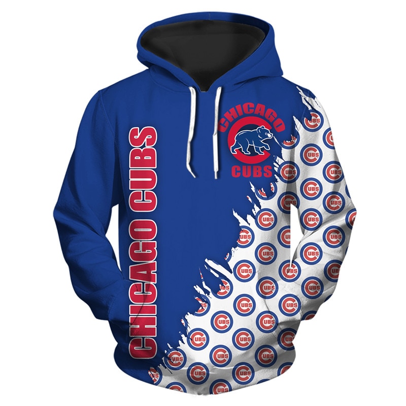 Chicago Cubs 3D Hoodie Gift For Fans Baseball Gift For Fans MLB