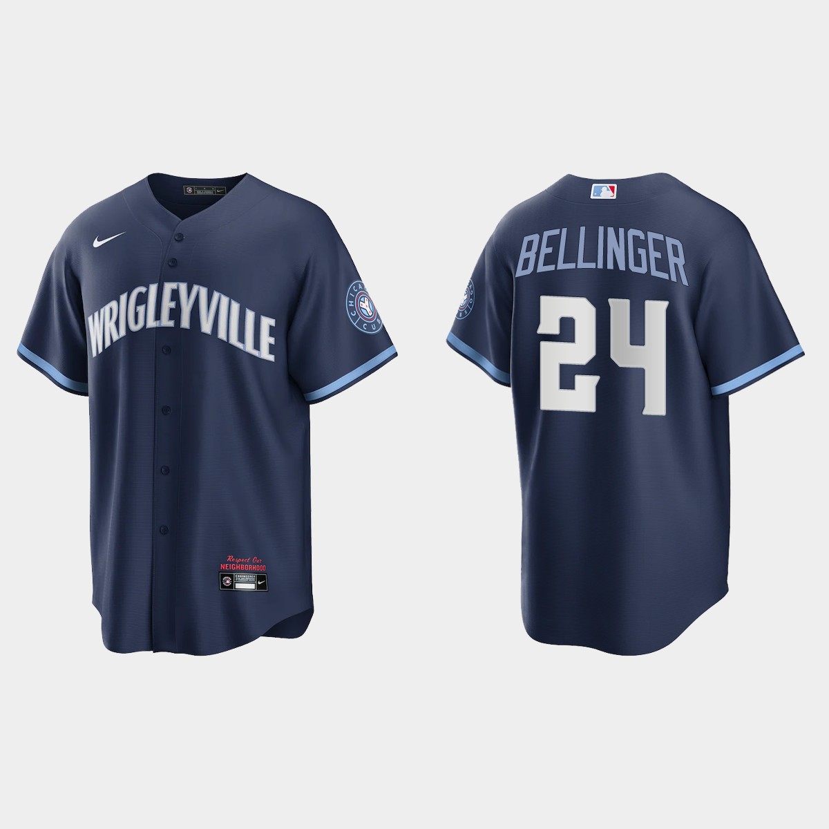 Chicago Cubs Cody Bellinger City Connect Jersey - Navy