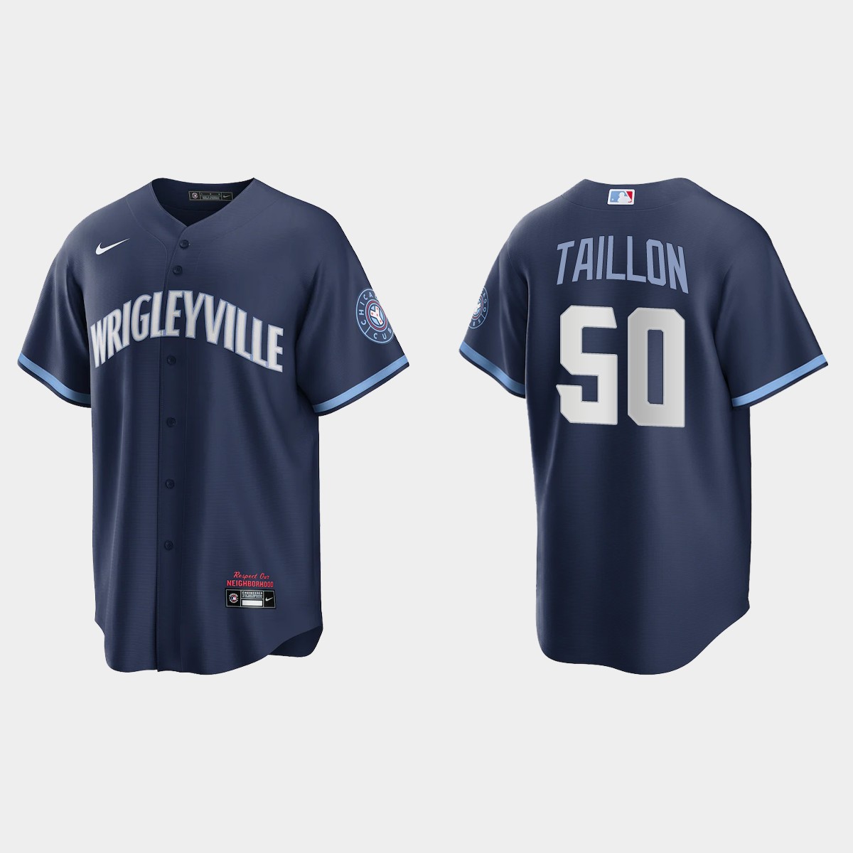 Chicago Cubs Jameson Taillon City Connect Jersey - Navy