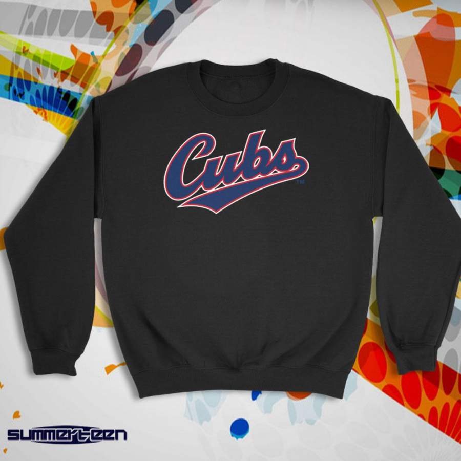 Chicago Cubs Jersey Art Logo Sweatshirt