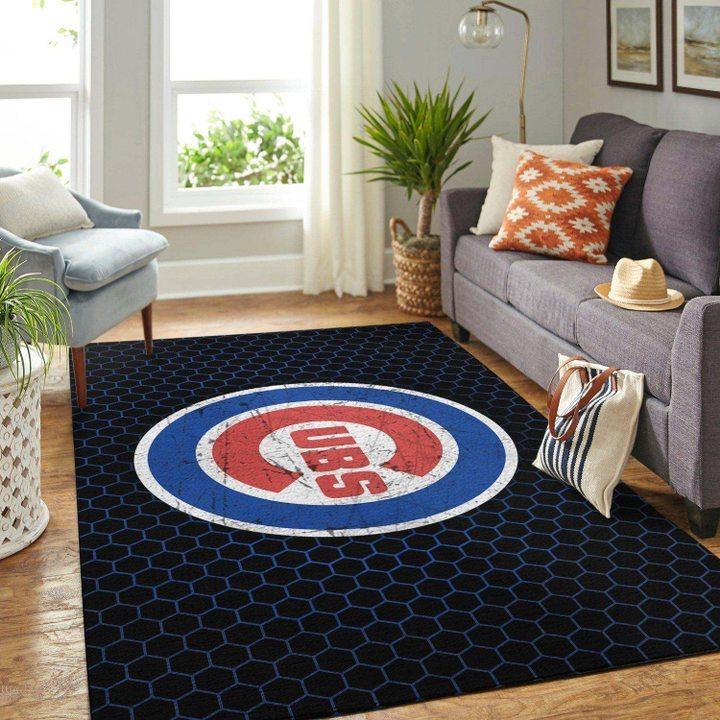 Chicago Cubs Mlb Baseball Area Limited Edition Rectangle Rug