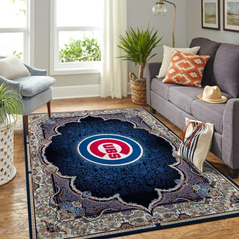 Chicago Cubs Mlb Limited Edition Rectangle Rug