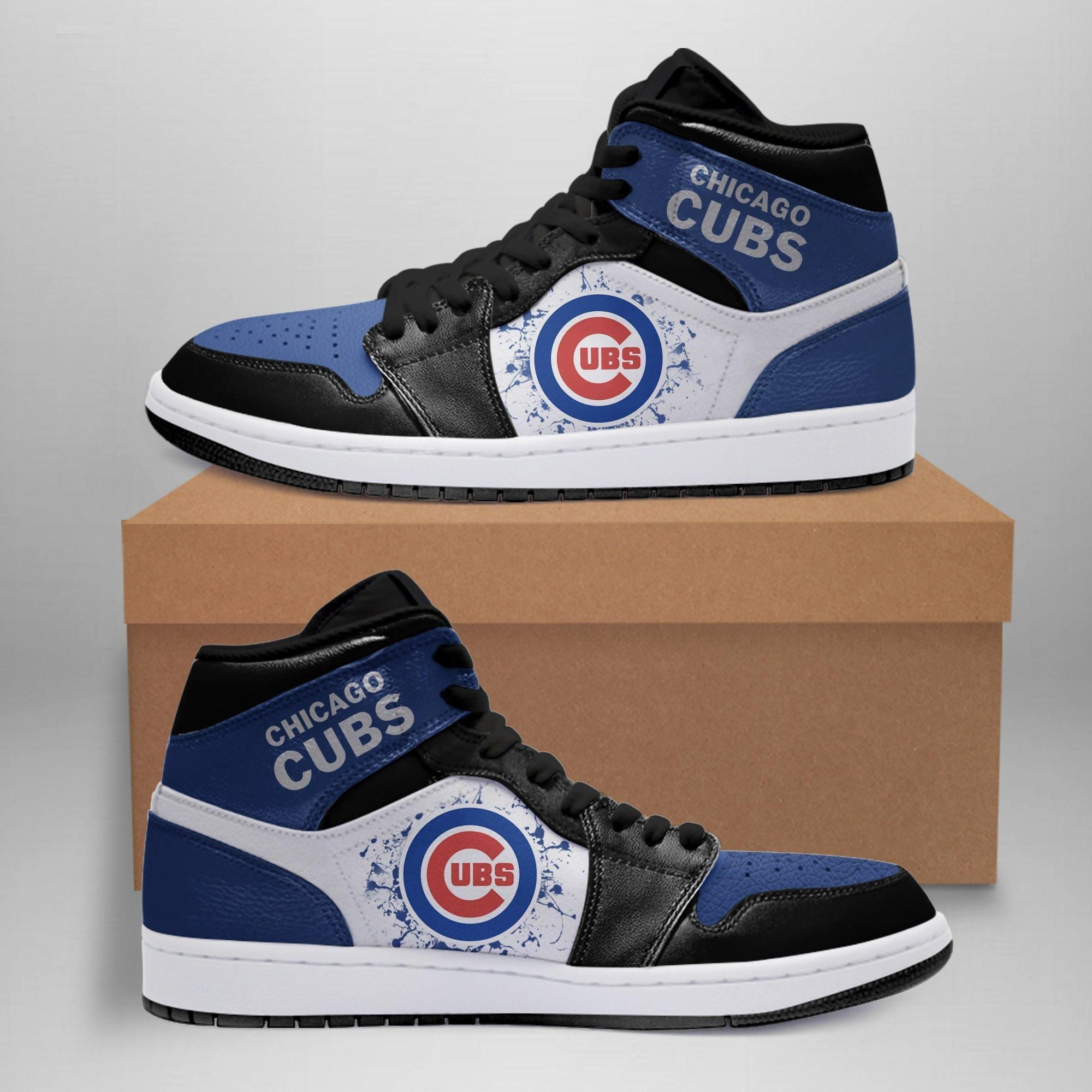 Chicago Cubs MLB Team Sneakers Gift For Fans High Top Air Jordan Sneaker, Air Jordan Hightop