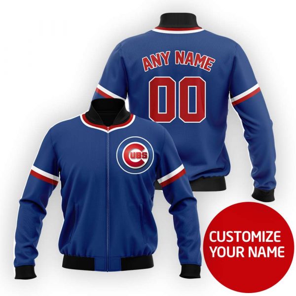 Chicago Cubs Personalized Bomber Jacket All Over Printed Bomber Jacket