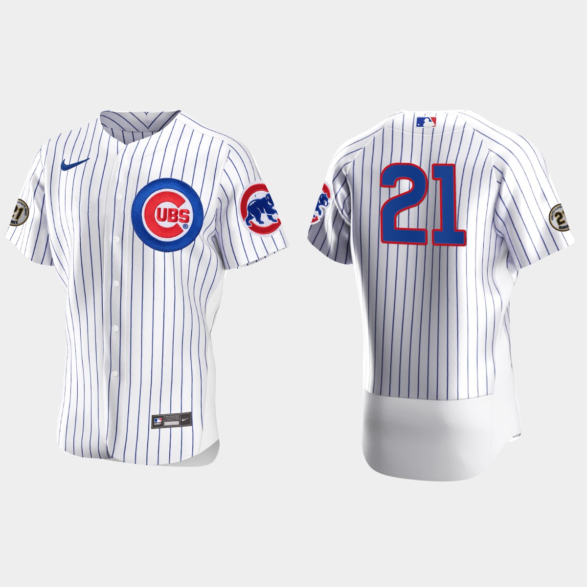 Chicago Cubs Roberto Clemente Day Jersey - White