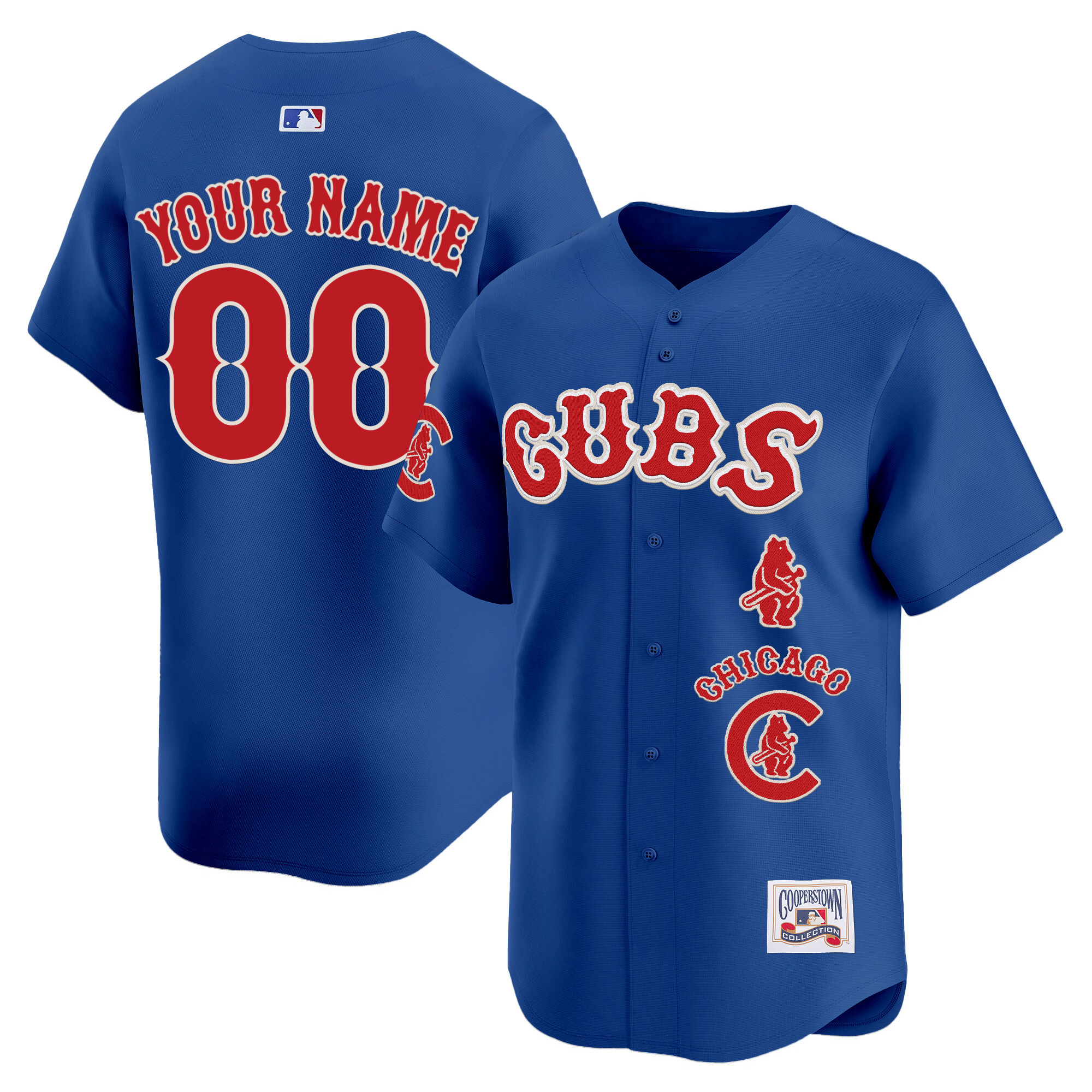 Chicago Cubs Special Vapor Premier Limited Custom Royal Jersey - All Stitched