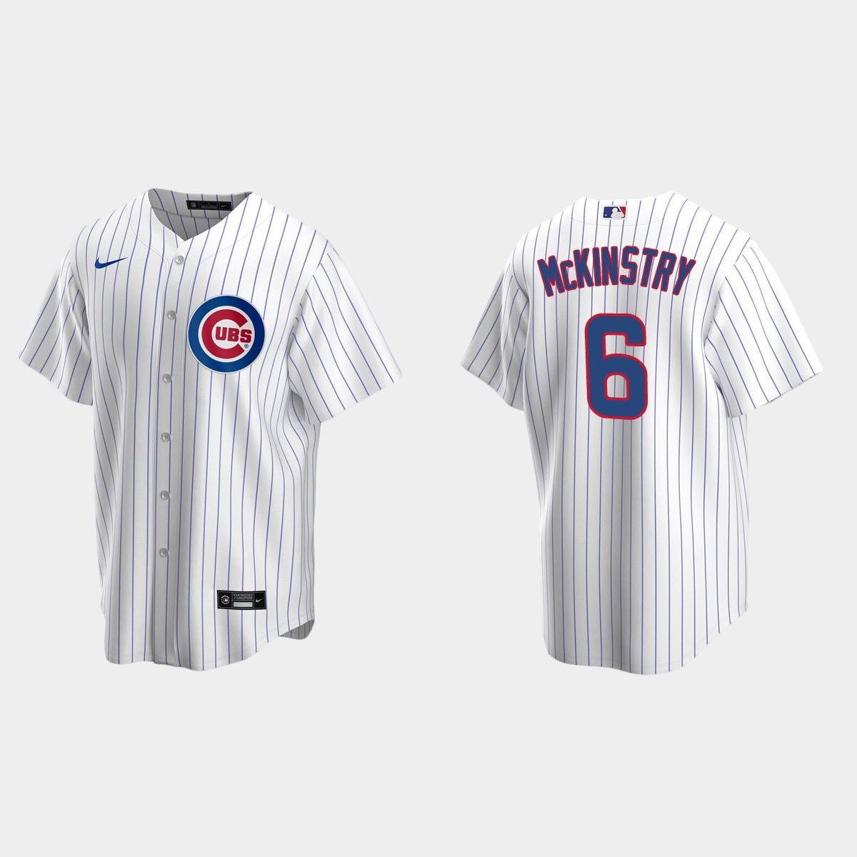 Chicago Cubs Zach McKinstry Home Jersey - White