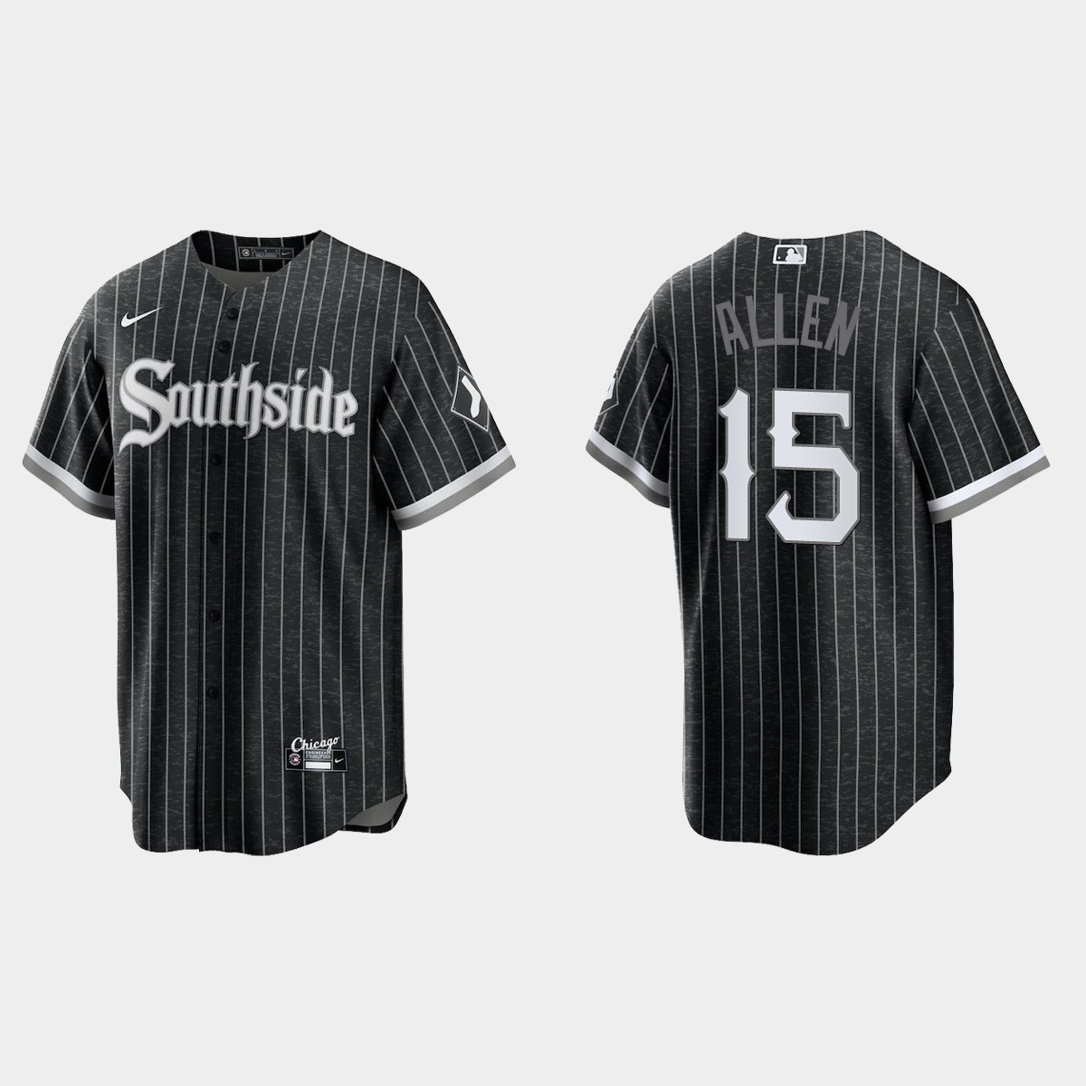 Chicago White Sox #15 Dick Allen 2021 City Connect Jersey - Black