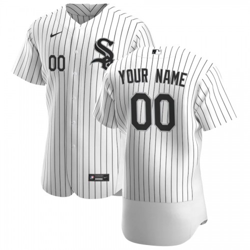 Chicago White Sox Custom Men’s White Home 2020 Player MLB Jersey