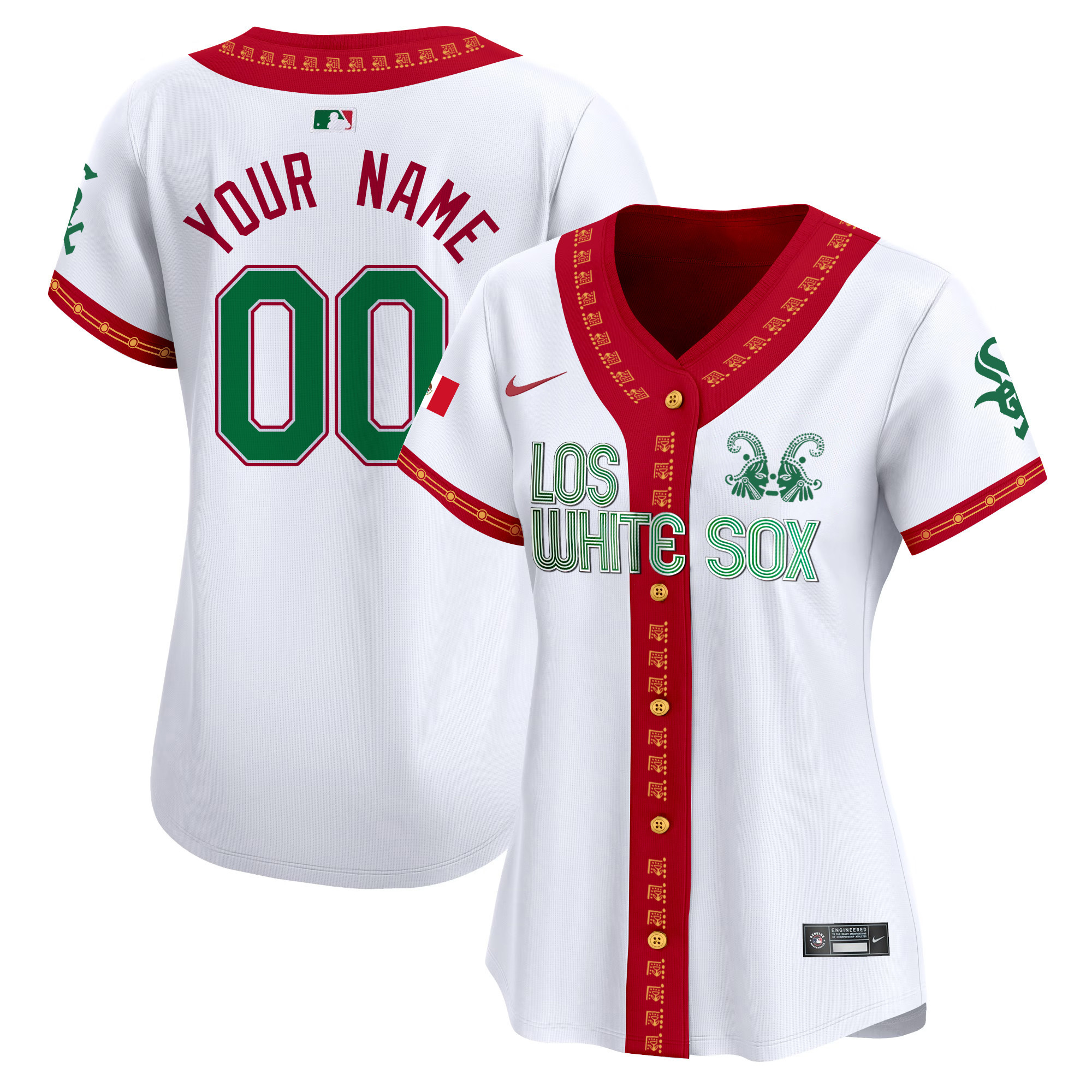Chicago White Sox Mexico Vapor Premier Limited Custom Jersey - All Stitched