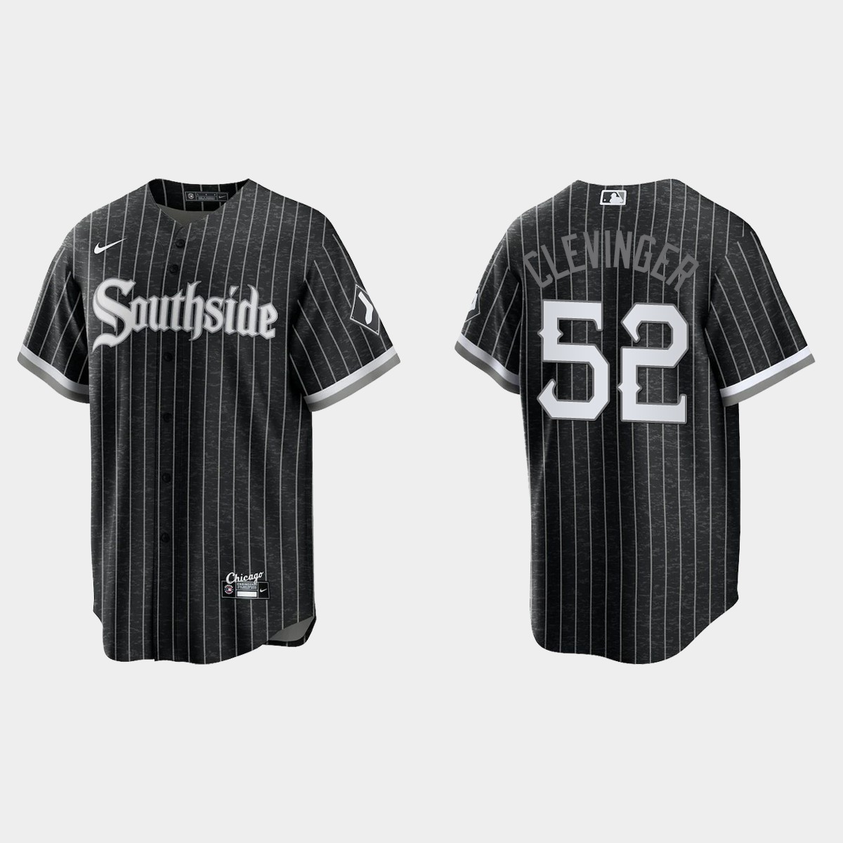 Chicago White Sox Mike Clevinger City Connect Jersey - Black